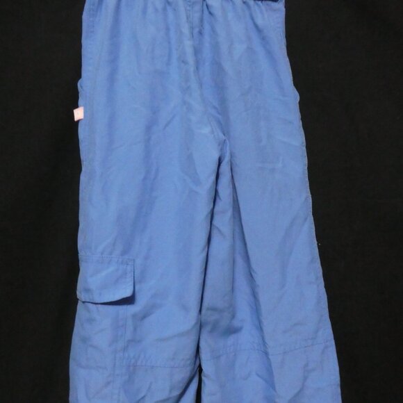 WARDROBE ESSENTIALS | 6x | Girl's Blue Lightweight Cargo Pants | Tie Bottoms - Picture 13 of 16